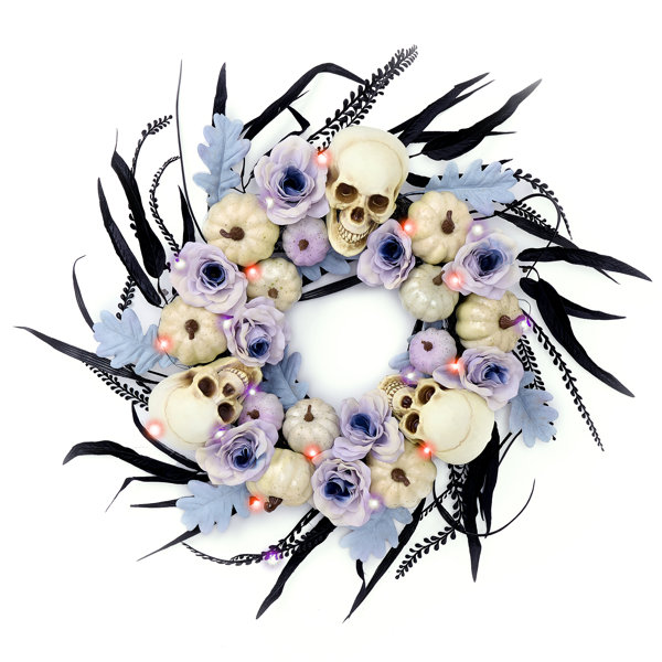 Artificial Lighted Wreath